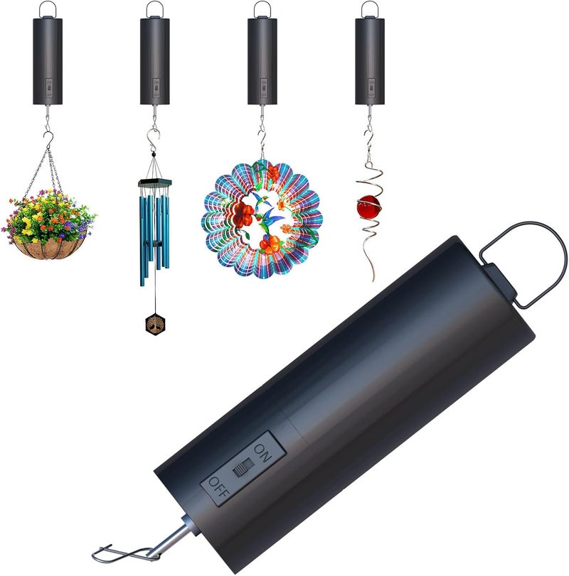 Eiryhope Wind Spinner Motor 20RPM Battery Operated | Hanging Display for Wind Spinners, Chimes, Sun Catcher, Disco Ball, Baby Crib, Garden/Christmas Decor - Image 1